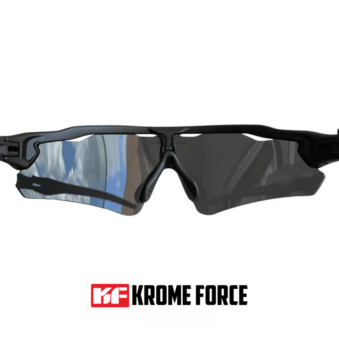 GAFAS RADAR EV - METAL GRIS